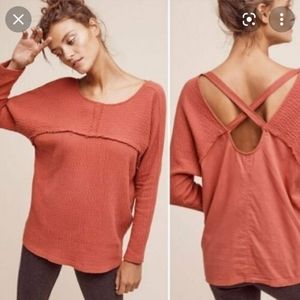 Anthropologie Saturday Sunday Aurelia Gauze top - Lrg